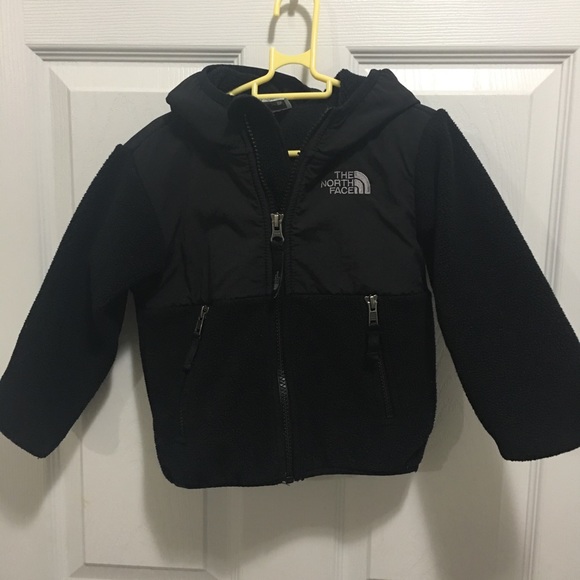 black north face toddler jacket